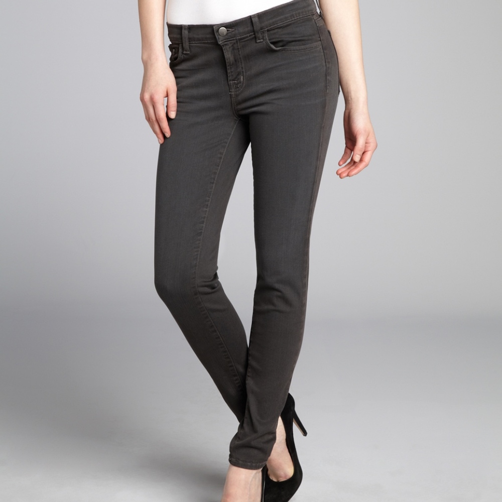 J Brand Jbrand Skinny Jean in Dare Dark Grey - Picture 2 of 8